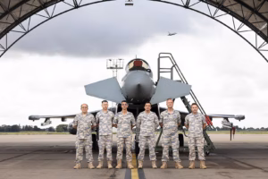 MSB Heyeti İngiltere’de Eurofighter Typhoon Bakım Tesislerini İnceledi
